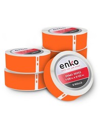 6 Rolls 2100 Address Shipping Barcode Labels 1-1/8″ x 3-1/2″ for Dymo Rollo