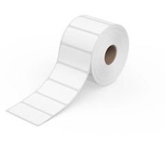 2″ x 1″ Direct Thermal, Perforated Barcode Labels Commercial Grade 50 Rolls