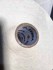Zebra 4 X 2 in Thermal Transfer Paper Labels Z-Perform 2000T 3 Rolls 10031651SP