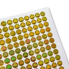 1300pcs QC Passed Tamper Proof Hologram Stickers High Security Labels Warrant…