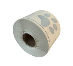 12 RLS – Dymo Compt 30258 PAW 2-1/8″x2-3/4″ Veterinary Diskette 4,800 Labels