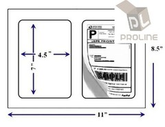 2000 Quality Round Corner Shipping Labels 2 Per Sheet 7″ x 4.5″