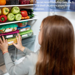 Removable Freezer Labels Stickers, 1 X 3 Inch Blank Removable Freezer Labels Foo