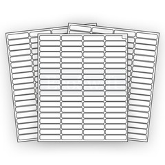 1600 1.75×0.5 EcoSwift Laser Address Shipping Mailing Labels 80/sheet 1 3/4 x1/2