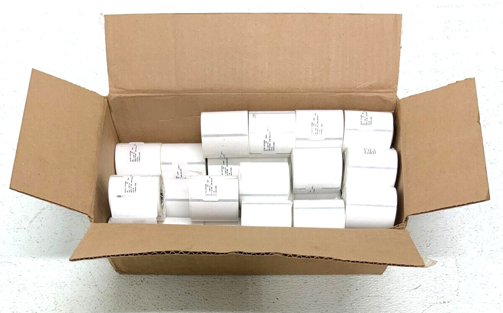 NEW Lot of 30 Zebra LD-R7AO5B Z-Perform 1000D 2″ X 2″ Paper Labels 185 Per Roll