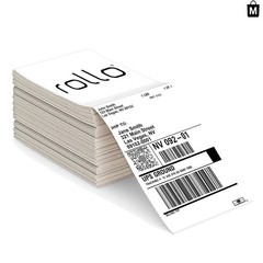 Pack of 500 Commercial-Grade 4×6 Thermal Shipping Labels – Strong Adhesive