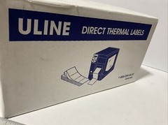 Uline Direct Thermal Label S8376 4 x 6 FF, 4M Per Box Brand New free Ship