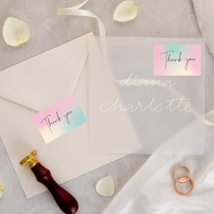3X2 Inch Pink Direct Thermal Labels for Shipping, Barcodes, Address, Waterproof