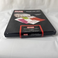1 Pack Uline Weather-Resistant Premium Laser Labels – 8 1⁄2 x 5 1⁄2″ S-16645