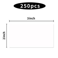 STARLIBOO Colored Labels Stickers 3 x 2 Inch, Removable Rectangle Moving Labels