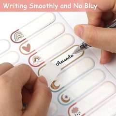 320 Pcs Name Labels Write On Waterproof Label for Baby Bottles Kid Stuff Daycare
