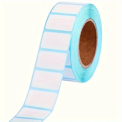 1Roll/1000Sheets of Universal Label Stickers Blank Self-Adhesive Handwritten Nam