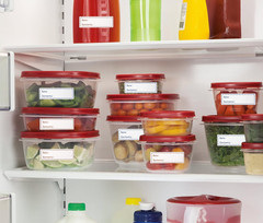 320Pcs Removable Freezer Labels, 1 X 3 Inch Food Storage Stickers Food Labels, R