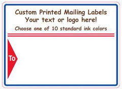 Printed Shipping Labels 5000 Custom Business Mailing Stickers 4″ x 3″ continuous