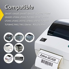 1.5″ x 1″ 38 mm x 25 mm Thermal Address Barcode Labels – FIVE ROLLS