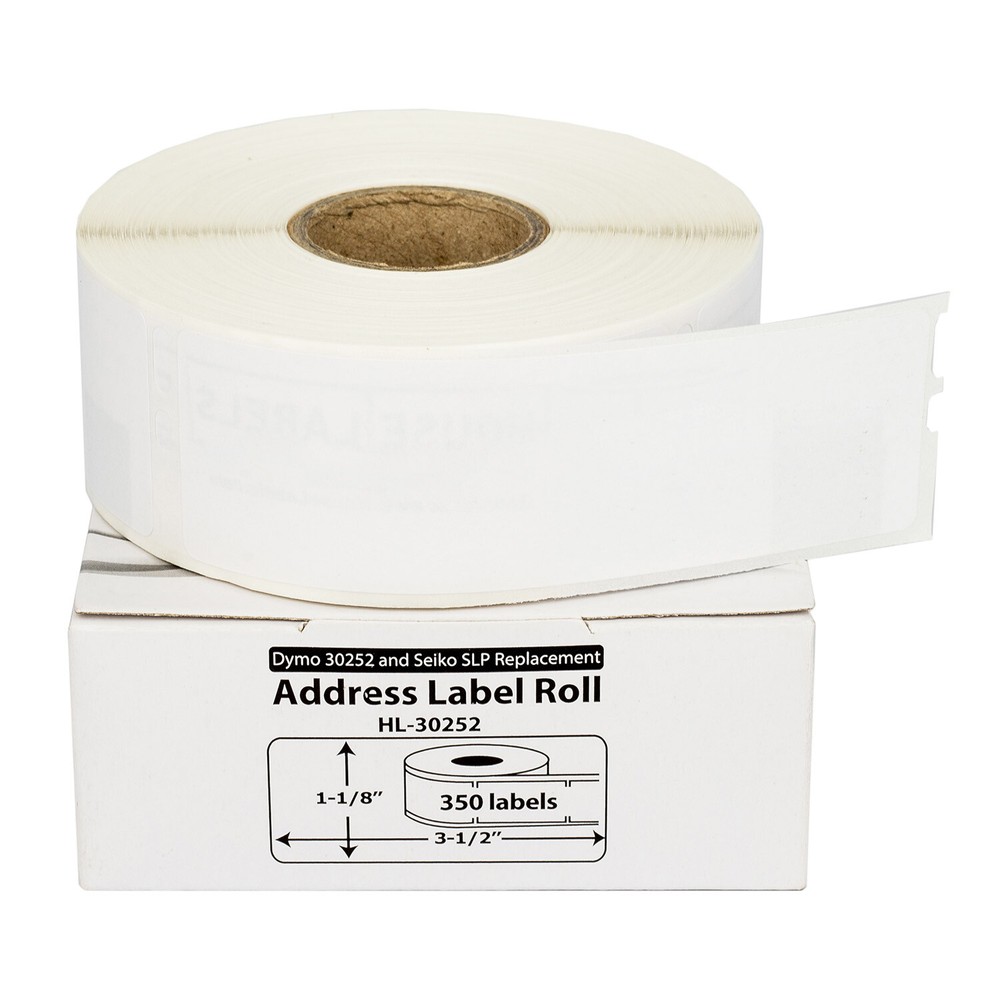 DYMO LW 30252 REMOVABLE Address Labels for LabelWriter – 1 Roll of 350 – FAST
