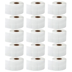 15Rolls 1000 Labels 2.25×1.25 Direct Thermal for Zebra LP 2824 2844 Eltron ZP450