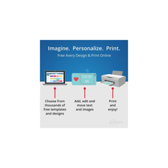 Avery Full-Sheet Labels for Copiers, 8-1/2″ x 11″, Box of 100 (5353)