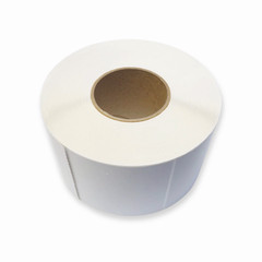 1 case of 4,000 ULine 4″x6″ White High Quality Thermal Transfer Labels NEW