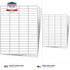 400 EcoSwift Shipping Labels 1 3/4 x 1/2 inches Mailing Address Return Invent…