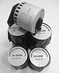 DK-2205 Compatible Brother DK2205 (2.4″ X 100feet) 8Rolls