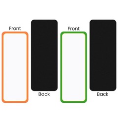 48 Pieces Magnetic Dry Erase Labels Real Waterproof/Reusable Strips for Clas…