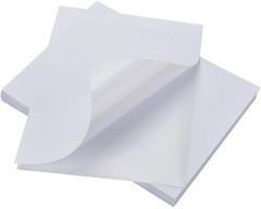 Full Sheet Shipping Labels 8.5×11 Blank White Sticker Paper 500 Sheets for La…