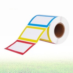 150 Pcs Blank Label Stickers Self Adhesive for Price Tags Home Office School