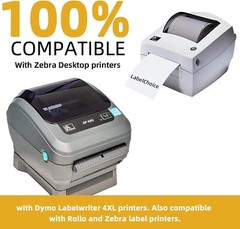2000 4×6 Thermal Shipping Labels 2 Rolls 1000 PER ROLL Rollo Zebra Dymo Printer