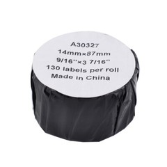 5PK Thermal Paper For Dymo 30327 LabelWriter 300 1-up File Folder Labels 130P/R