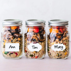 320 Pcs Removable Freezer Labels, Blank White Labels Stickers for Food Container