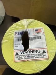 500 3″ X 5″ Caution Heavy Fluorescent Shipping Label Stickers KL-2076