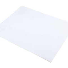 8.5″ x 11″ Printable White Sticker Paper Full Sheet Label Matte for Laser & I…