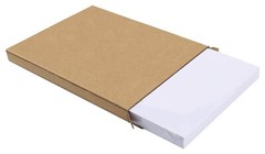 500 Direct Corner Half Sheet Shipping Labels 8.5×5.5 Self-adhesive 2 Per Sheet