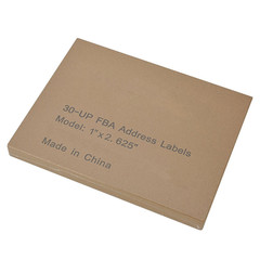 1″ x 2 5/8″ 3000 Address Blank Labels Laser InkJet Mailing Adhesive 2.625″ x 1″