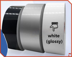TESA 6930 tape laser marking label fragile tag white glossy