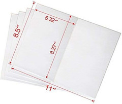 Shipping Label with Rounded Corner, 8.5 X 5.5 Inches Half Sheet Self Adhesive Sh