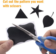 Waterproof Chalkboard Labels 180pcs with Liquid Chalk Marker for Home Organizati