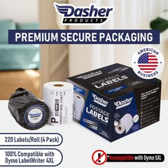 Dasher Products Thermal Shipping Labels Compatible with Dymo LabelWriter 4XL …