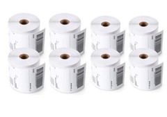 8 Rolls Label 4×6 Zebra 2844 Eltron ZP450 Direct Thermal Shipping 2000 Labels