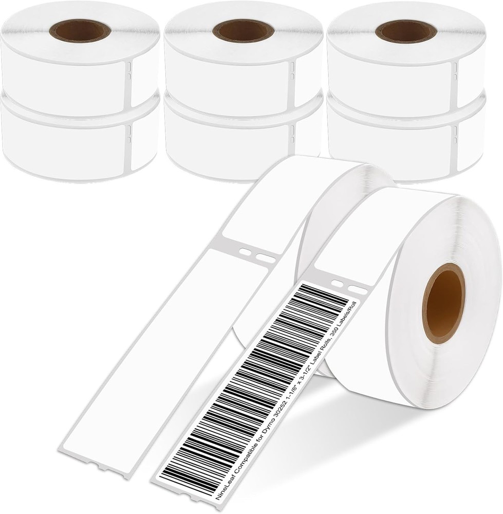 3Rolls 30252 Address Label 1-1/8″ x 3-1/2″ Used with DYMO Labelwriter 450 4XL