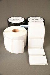 2 Rolls -Labels123 compatible DYMO 30334 Multi Purpose Labels-1000 Labels/Roll