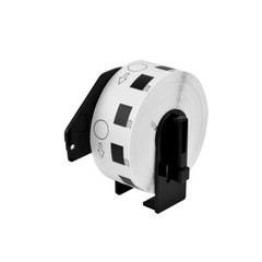 6 Roll 1200 Round White Paper Label 0.47″Dia DK-1219 for Brother QL-700, QL-710W