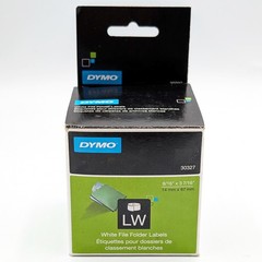 DYMO 30327 White File Folder Labels x8 LOT (9/16″ x 3 7/16″) 260×8 = 2080 Pieces