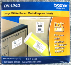 Brother DK1240 Large Multi-Purpose DK Label for QL Label Printer DK-1240