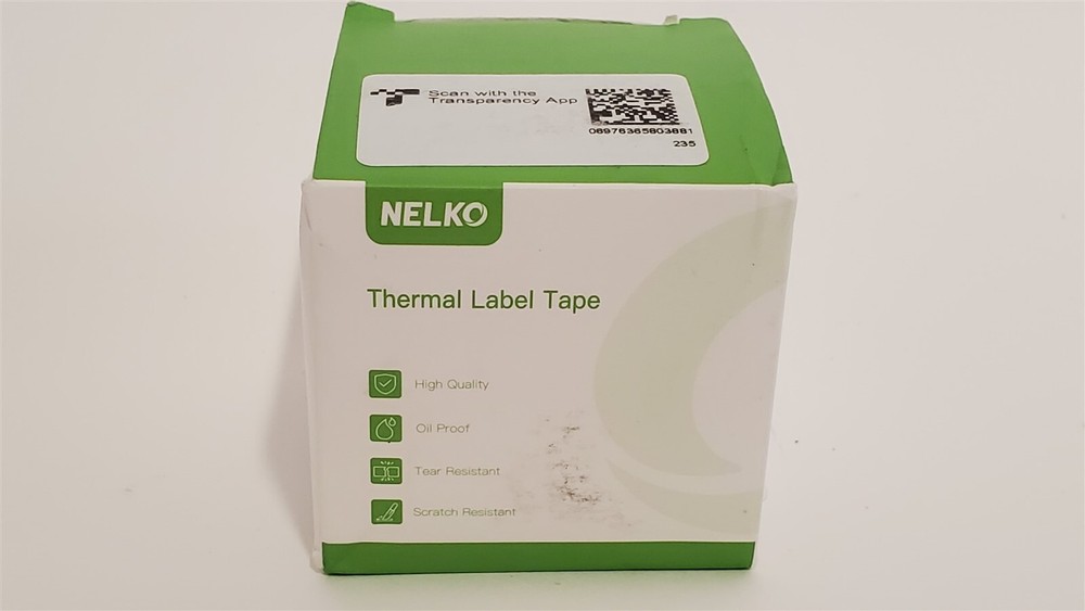 Nelko Thermal Labels for PM220 Label Maker 1.57” x 1.18” (40x30mm) Roll of 230