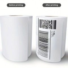 4×6″ Direct Thermal Shipping Labels Self-Adhesive Paper,500 Per Roll