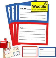 To from Return Address Mailing Labels 120 Pcs Blank Mail Shipping Label |