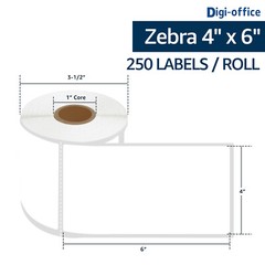 40Rolls 4″ x 6″ Shipping Label Use with Zebra & Rollo Label Printer 250Labels/R