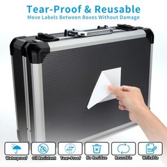 150pcs 4×6 Inch Large Labels Waterproof Moving Labels for Storage Bins